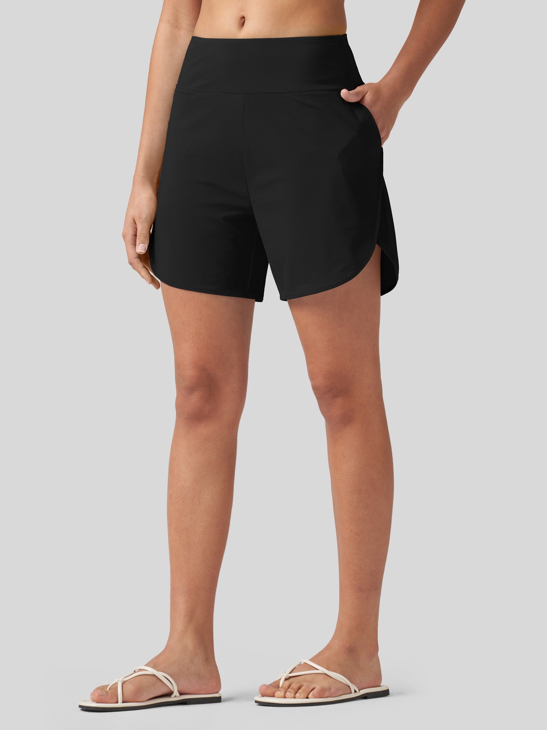 Women's 5 Inch Board Shorts with Panty