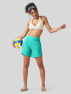 Women's 5 Inch Board Shorts with Panty