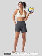 Women's 5 Inch Board Shorts with Panty