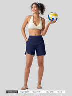 Women's 5 Inch Board Shorts with Panty