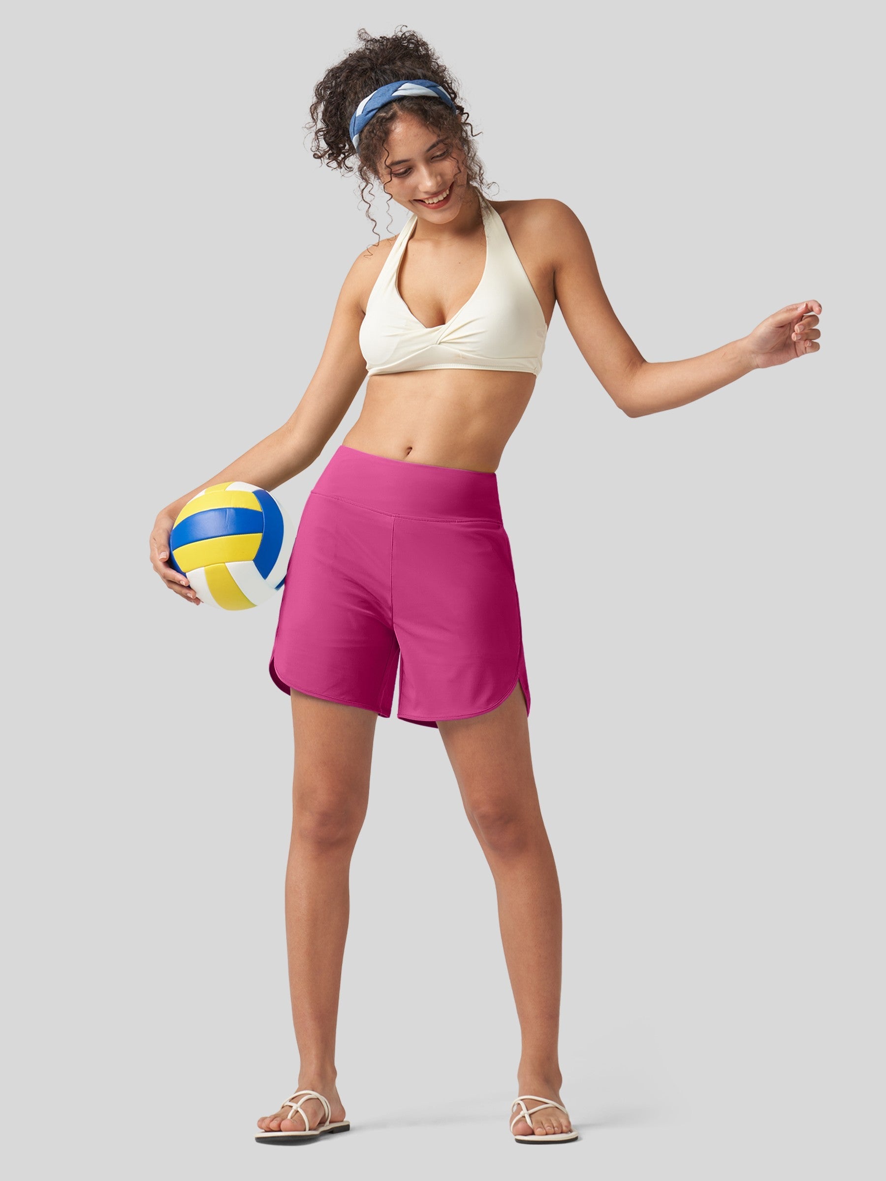Women's 5 Inch Board Shorts with Panty