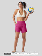 Women's 5 Inch Board Shorts with Panty