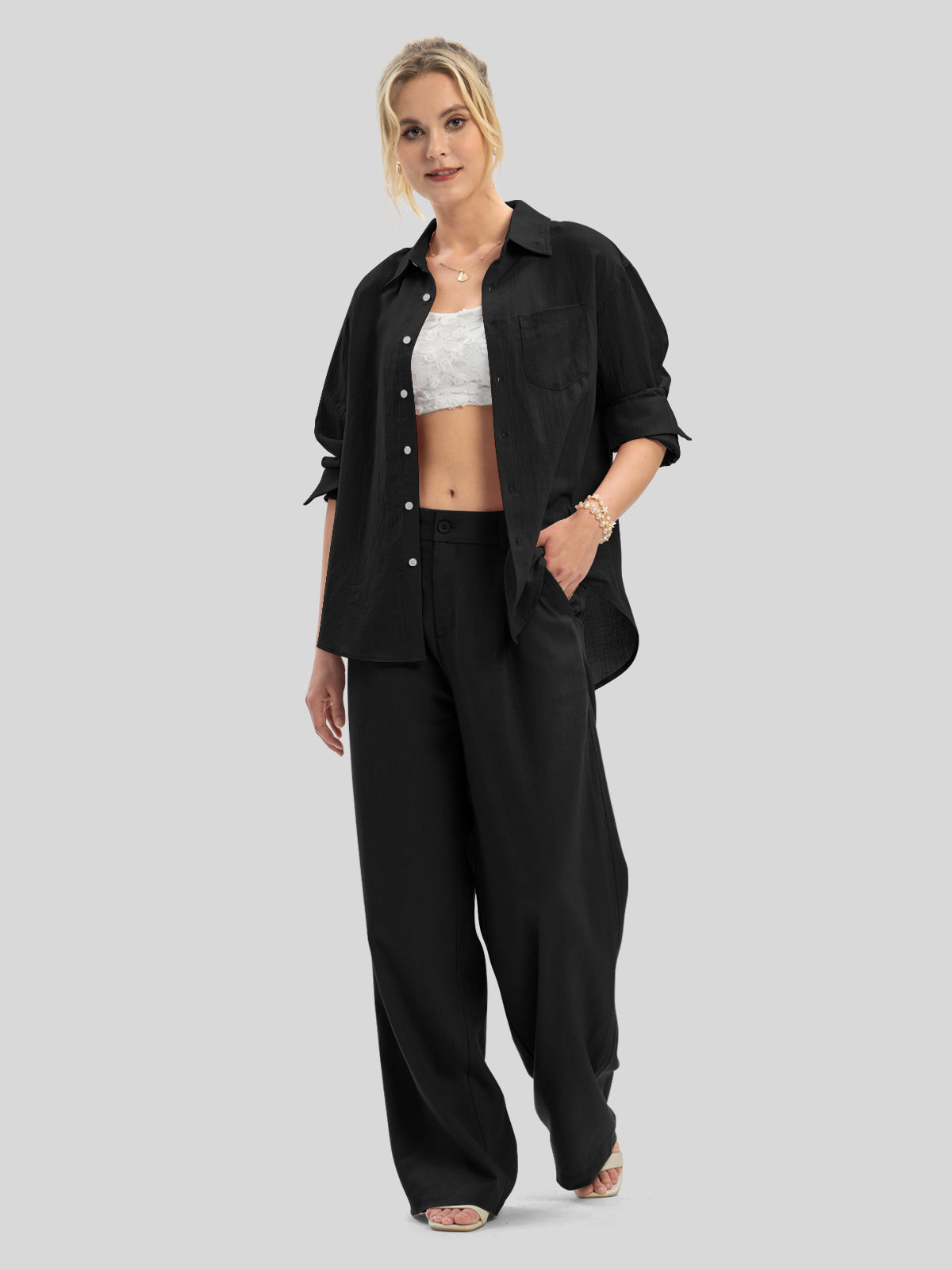 Women's Breeze Linen Button-Down Shirts