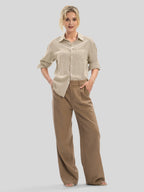 Women's Breeze Linen Button-Down Shirts