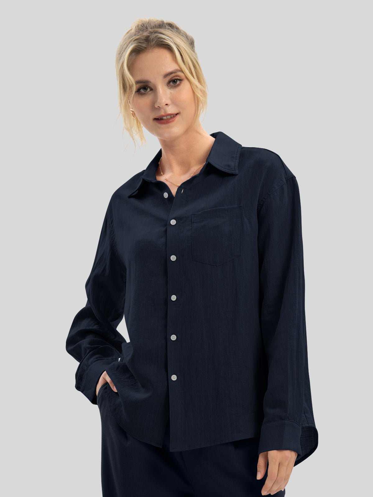 Women's Breeze Linen Button-Down Shirts