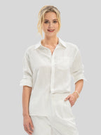 Women's Breeze Linen Button-Down Shirts