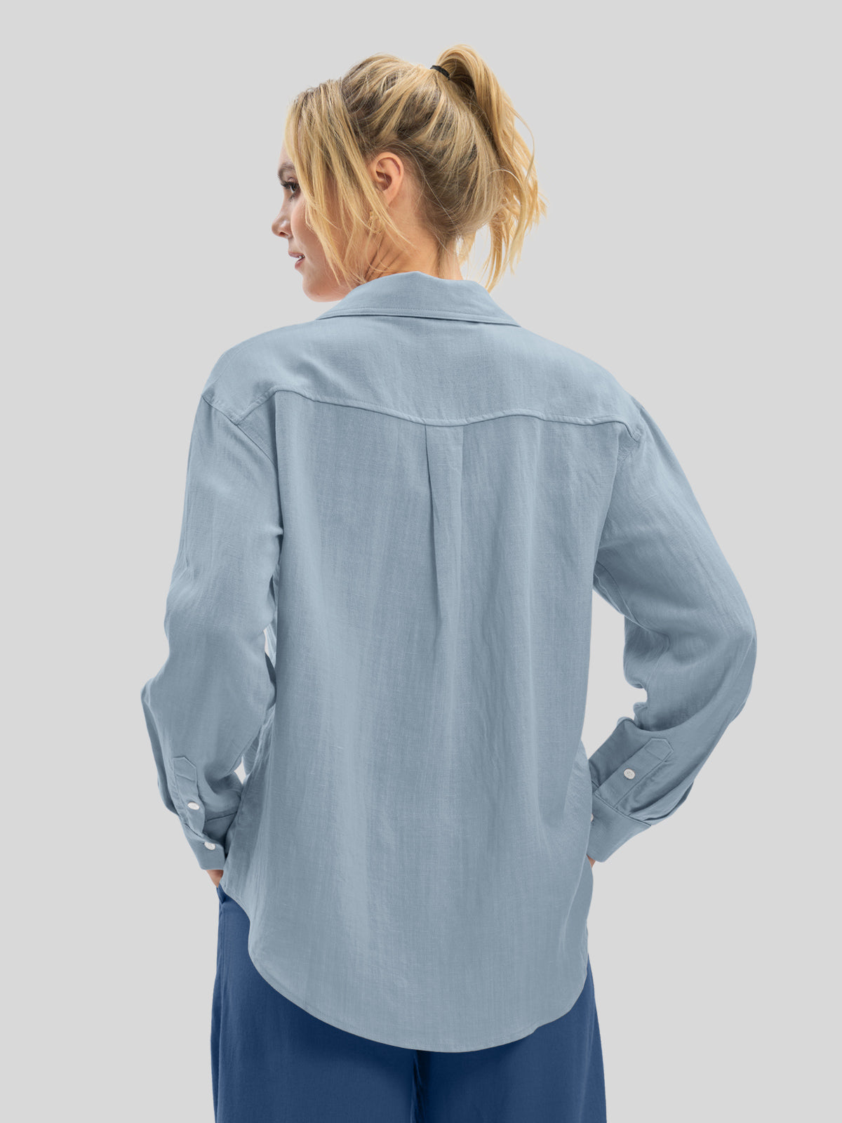 Women's Breeze Linen Button-Down Shirts