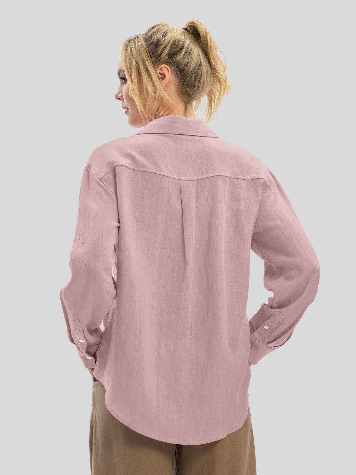 Women's Breeze Linen Button-Down Shirts