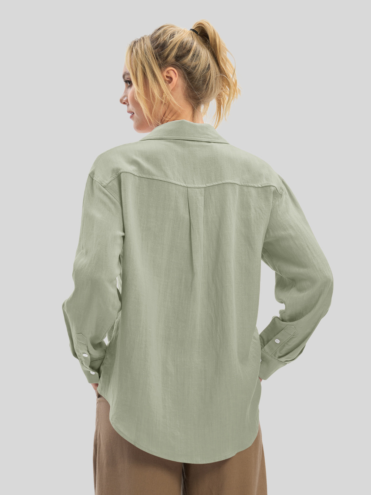 Women's Breeze Linen Button-Down Shirts