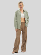 Women's Breeze Linen Button-Down Shirts