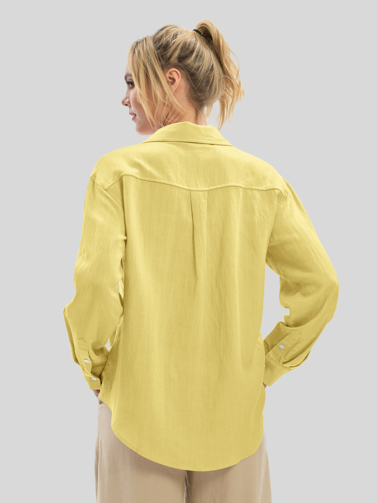 Women's Breeze Linen Button-Down Shirts