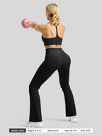 Women's Butterflux Pockets Flare Leggings