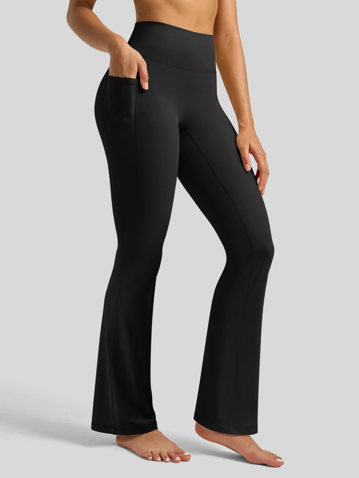Women's Butterflux Pockets Flare Leggings