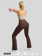Women's Butterflux Pockets Flare Leggings