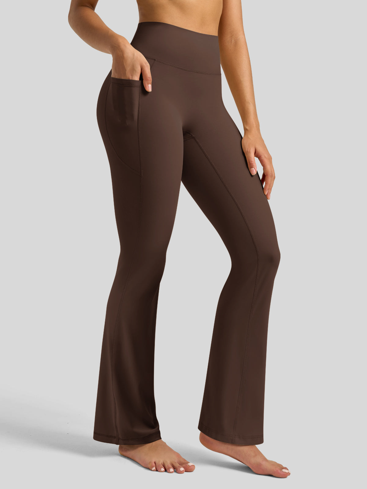 Women's Butterflux Pockets Flare Leggings