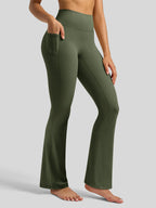 Women's Butterflux Pockets Flare Leggings