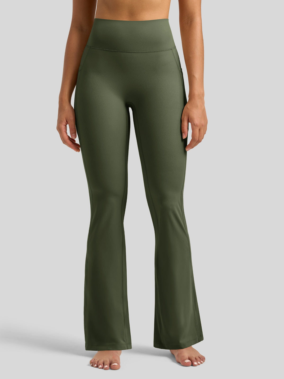 Women's Butterflux Pockets Flare Leggings