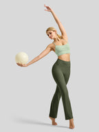 Women's Butterflux Pockets Flare Leggings