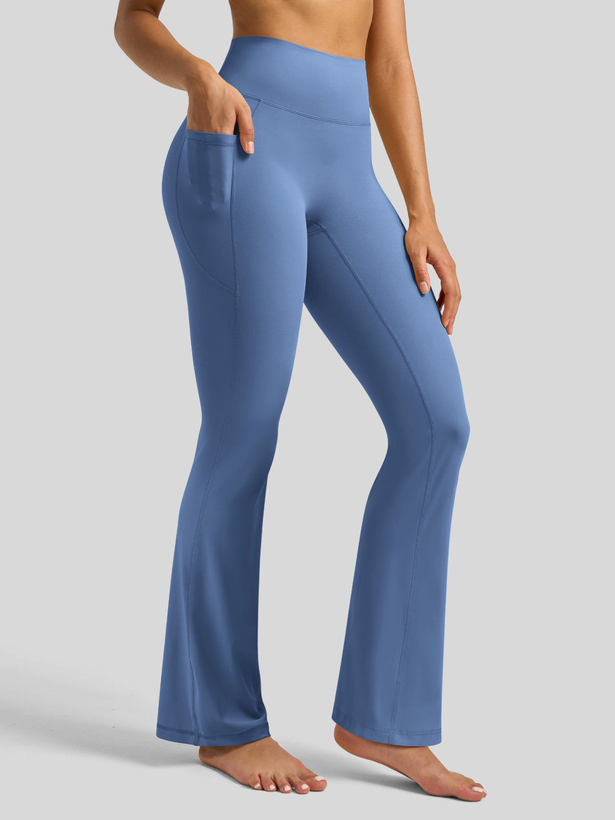 Women's Butterflux Pockets Flare Leggings