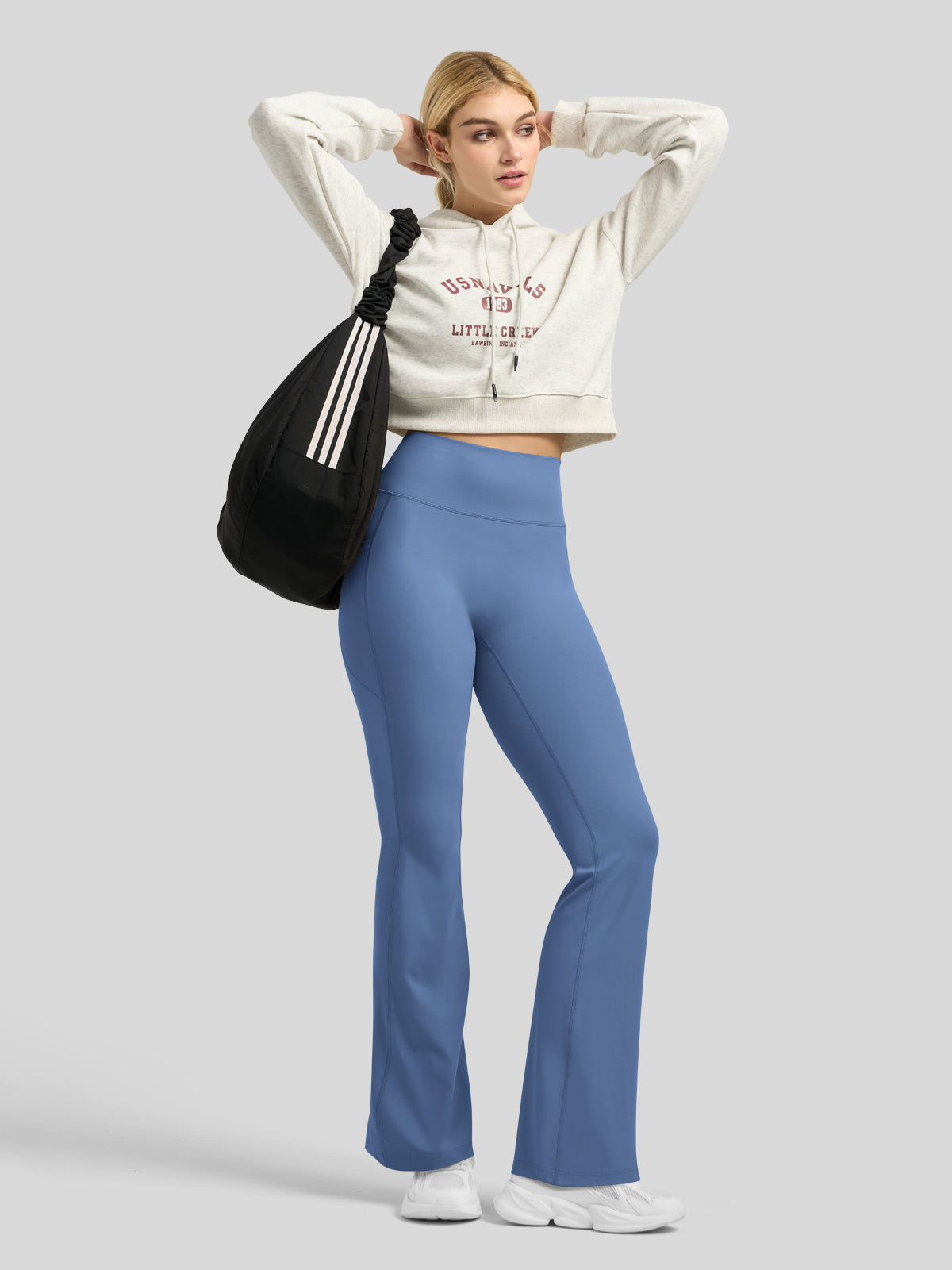 Women's Butterflux Pockets Flare Leggings