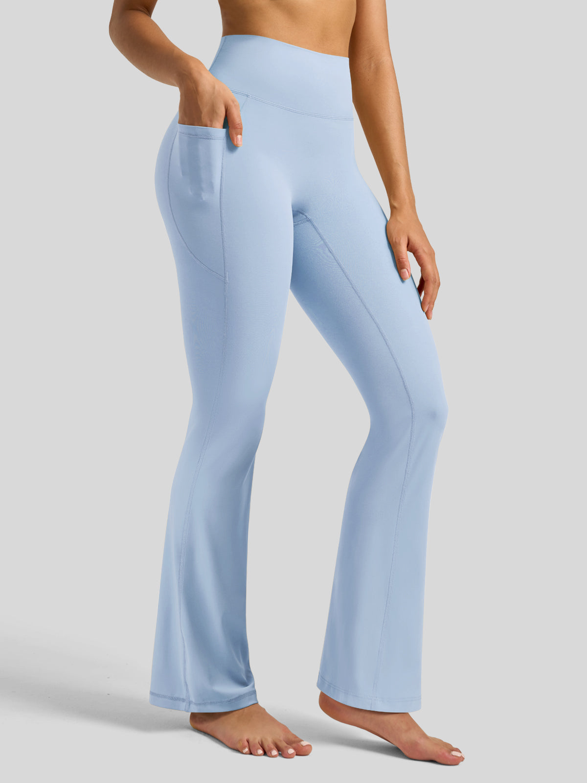 Women's Butterflux Pockets Flare Leggings