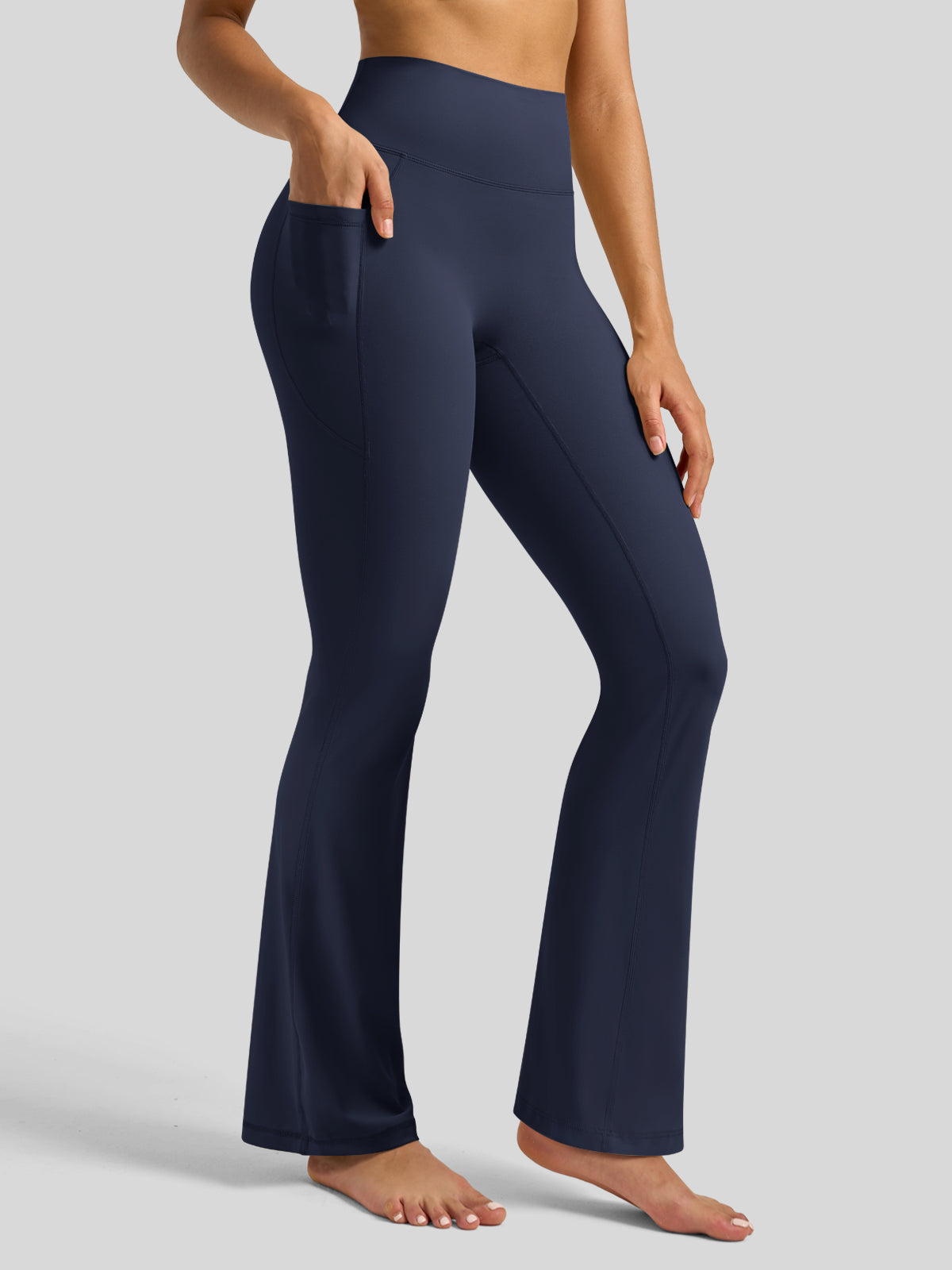 Women's Butterflux Pockets Flare Leggings