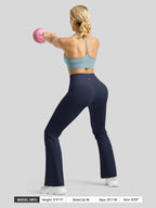 Women's Butterflux Pockets Flare Leggings