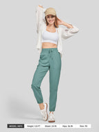 Women's Cotton Linen Joggers