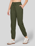 Women's Cotton Linen Joggers