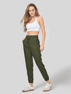 Women's Cotton Linen Joggers
