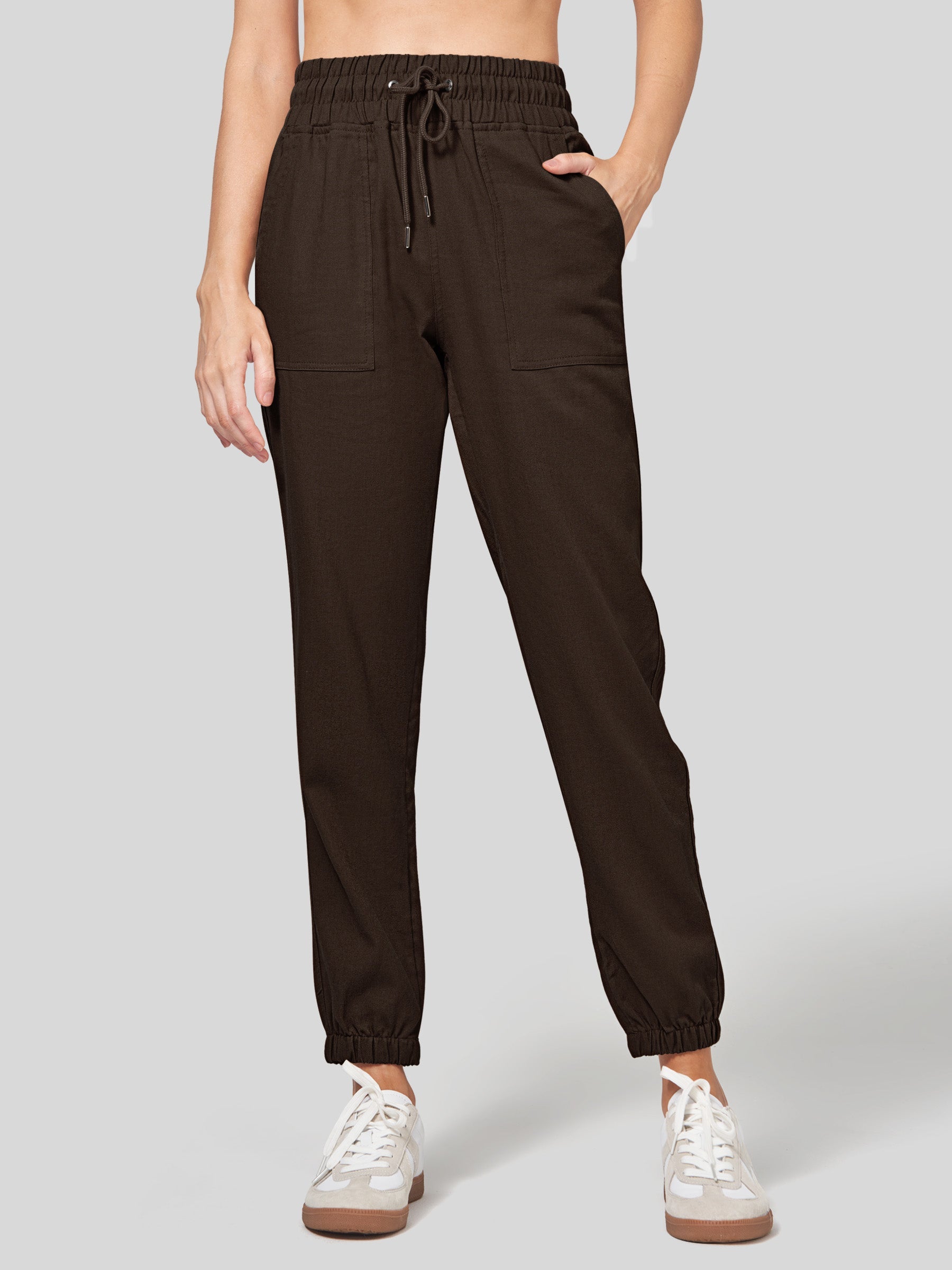 Women's Cotton Linen Joggers