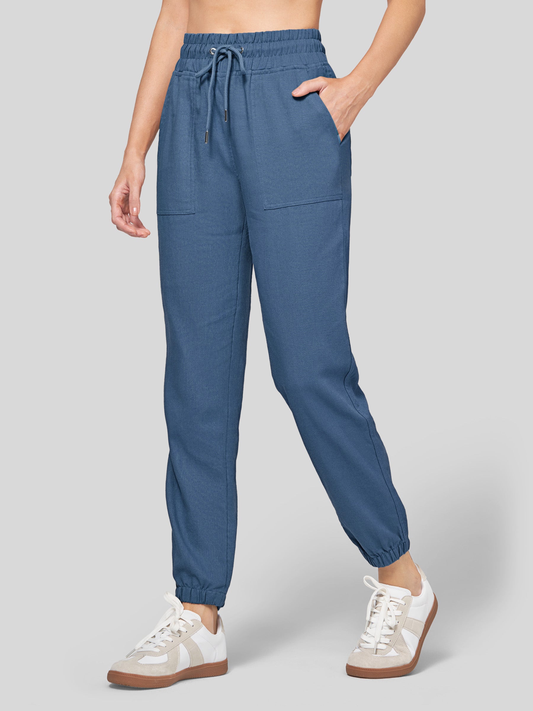 Women's Cotton Linen Joggers
