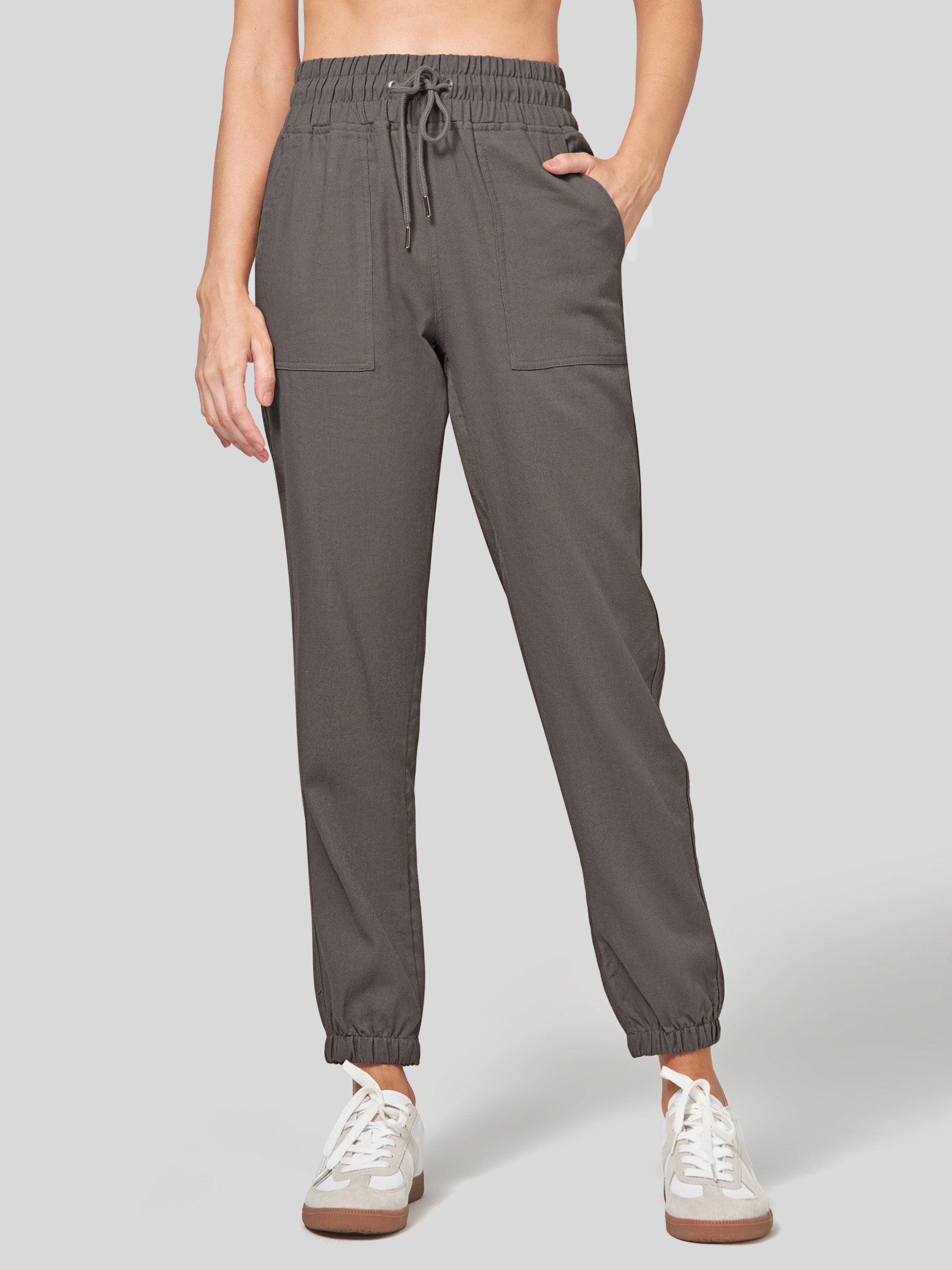 Women's Cotton Linen Joggers