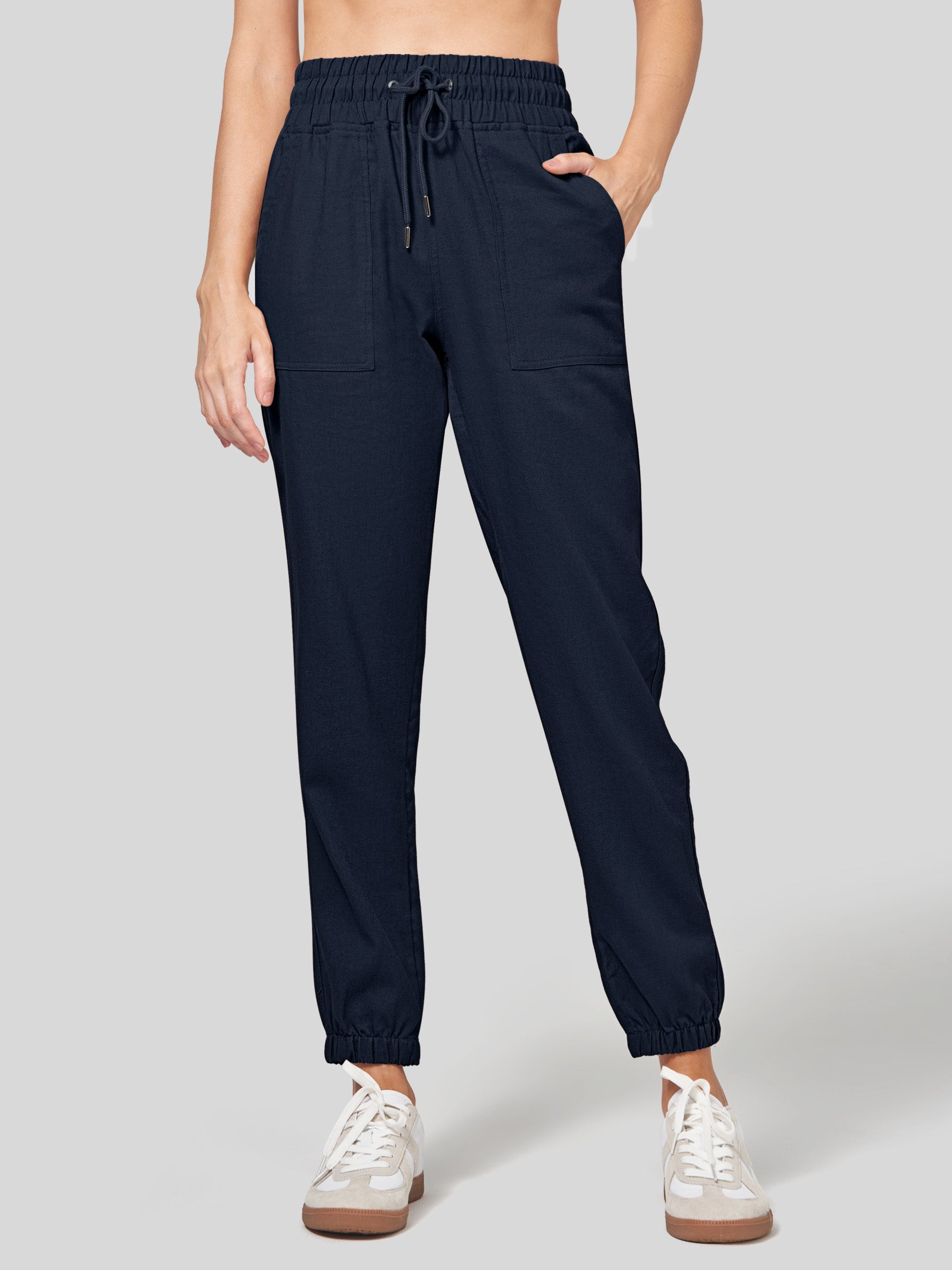 Women's Cotton Linen Joggers