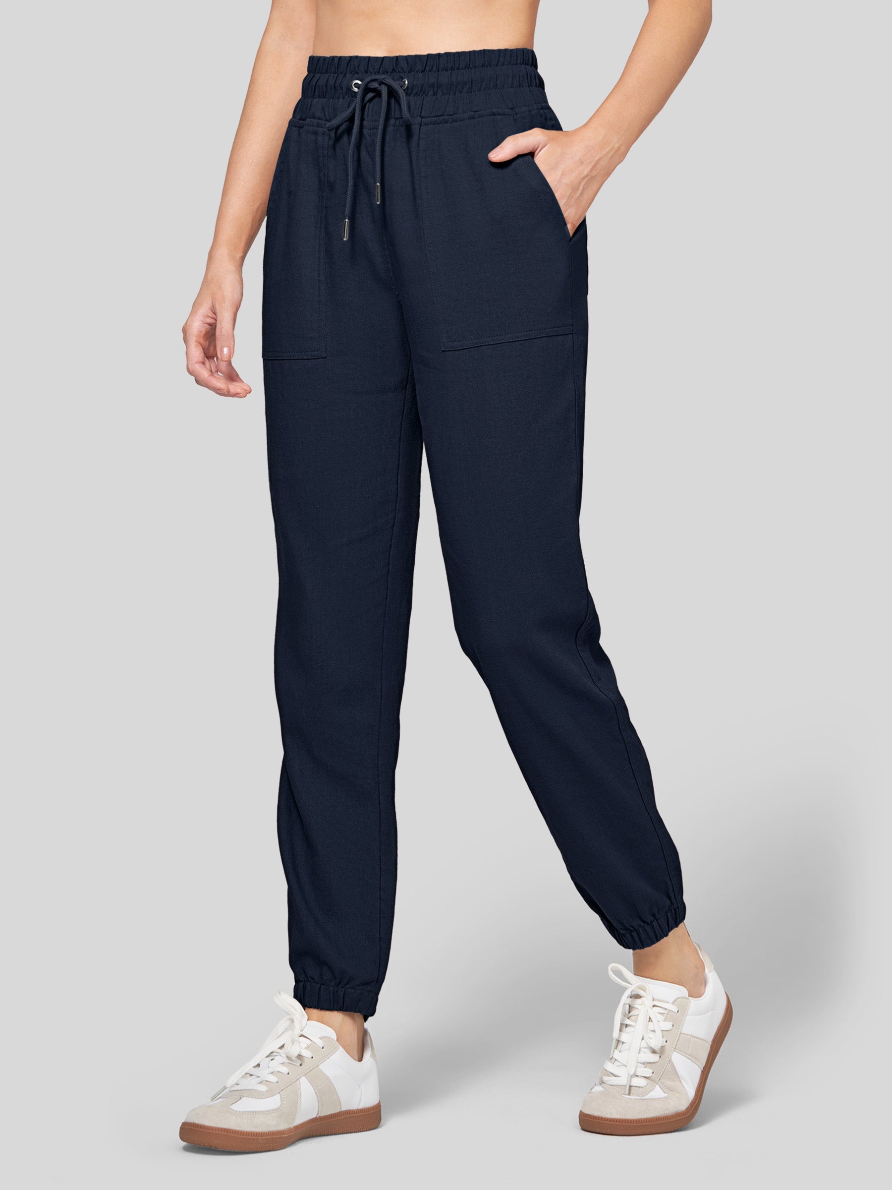 Women's Cotton Linen Joggers