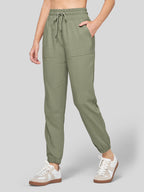 Women's Cotton Linen Joggers