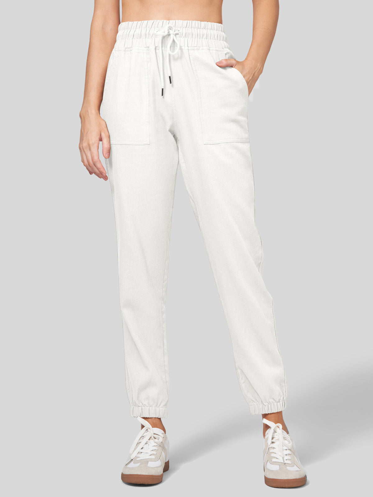 Women's Cotton Linen Joggers
