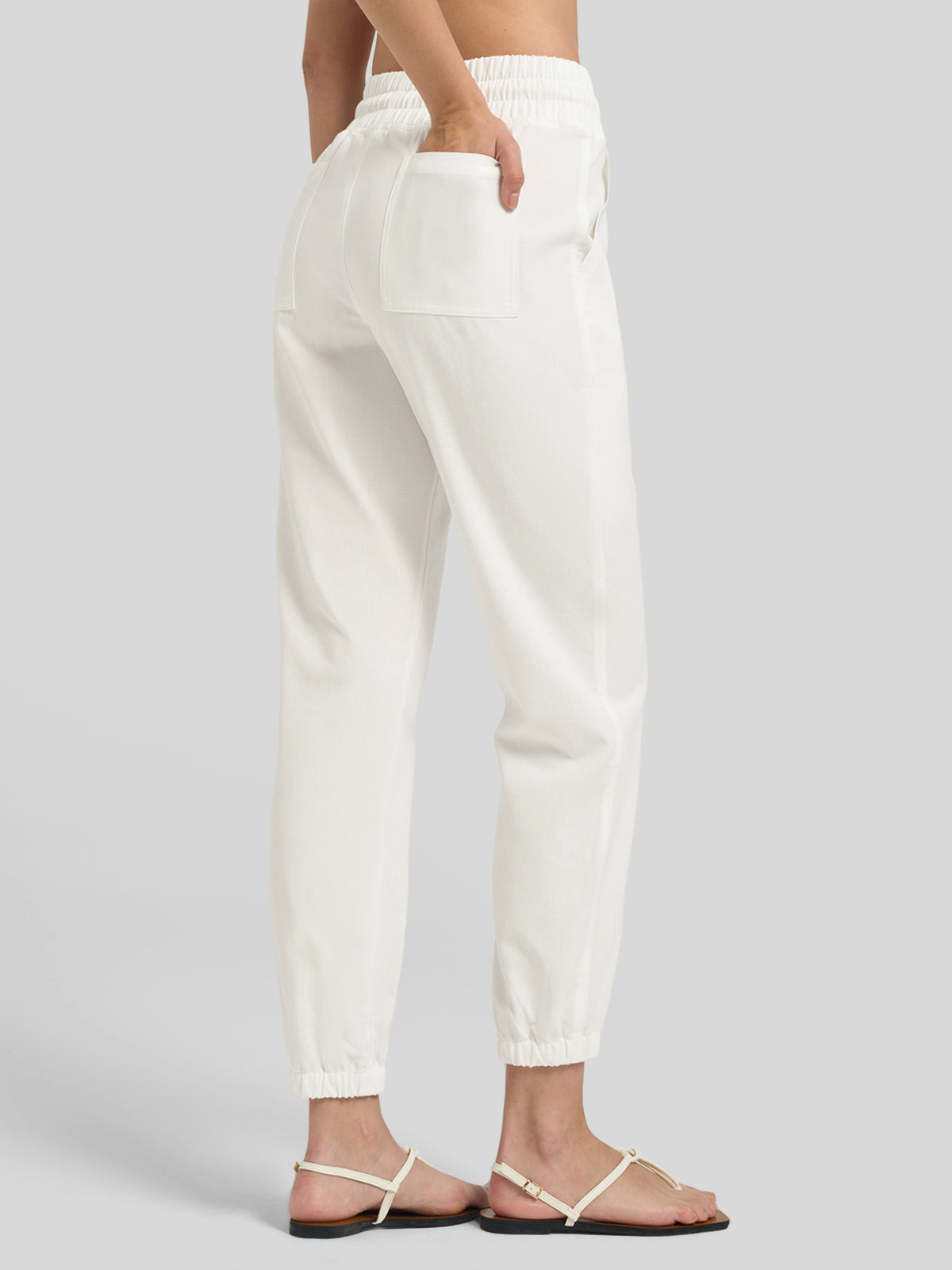 Women's Cotton Linen Joggers