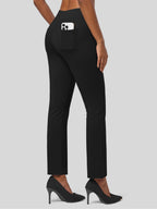 Women's Cropped Yoga Dress Pants