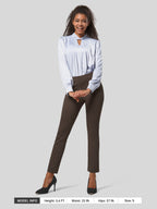 Women's Cropped Yoga Dress Pants