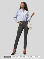 Women's Cropped Yoga Dress Pants