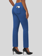 Women's Cropped Yoga Dress Pants