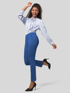 Women's Cropped Yoga Dress Pants