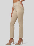 Women's Cropped Yoga Dress Pants