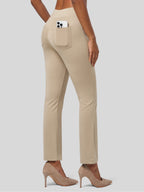 Women's Cropped Yoga Dress Pants