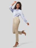 Women's Cropped Yoga Dress Pants