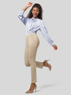Women's Cropped Yoga Dress Pants