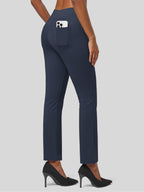Women's Cropped Yoga Dress Pants