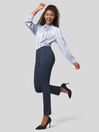 Women's Cropped Yoga Dress Pants