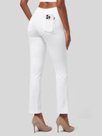 Women's Cropped Yoga Dress Pants